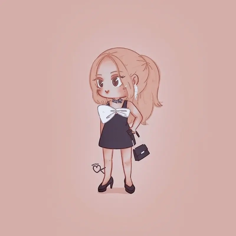 Apt Rose chibi nhẹ nhàng dễ thương đúng chất cổ điển