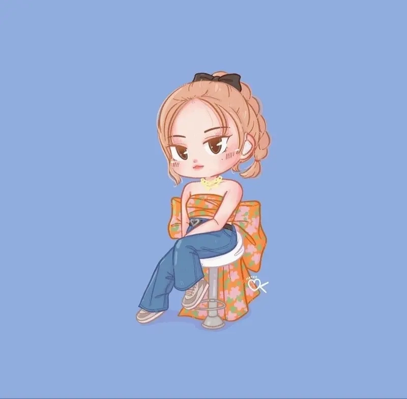 Rose chibi cute mang nét đáng yêu không thể cưỡng