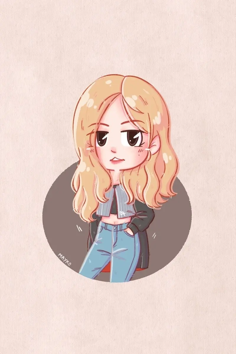 Chibi Rose cute dễ thương khiến fan khó rời mắt