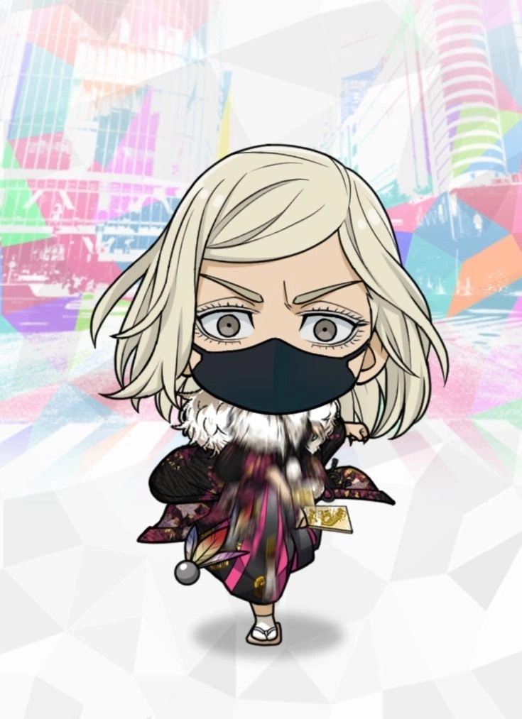 Visual độc đáo của Sanzu Tokyo Revengers chibi cực cuốn hút