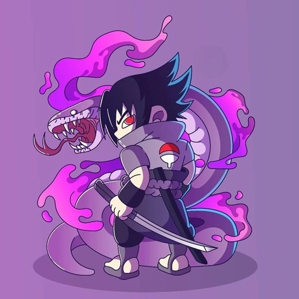 Cùng ngắm ảnh Sasuke chibi cute gây bão mạng xã hội
