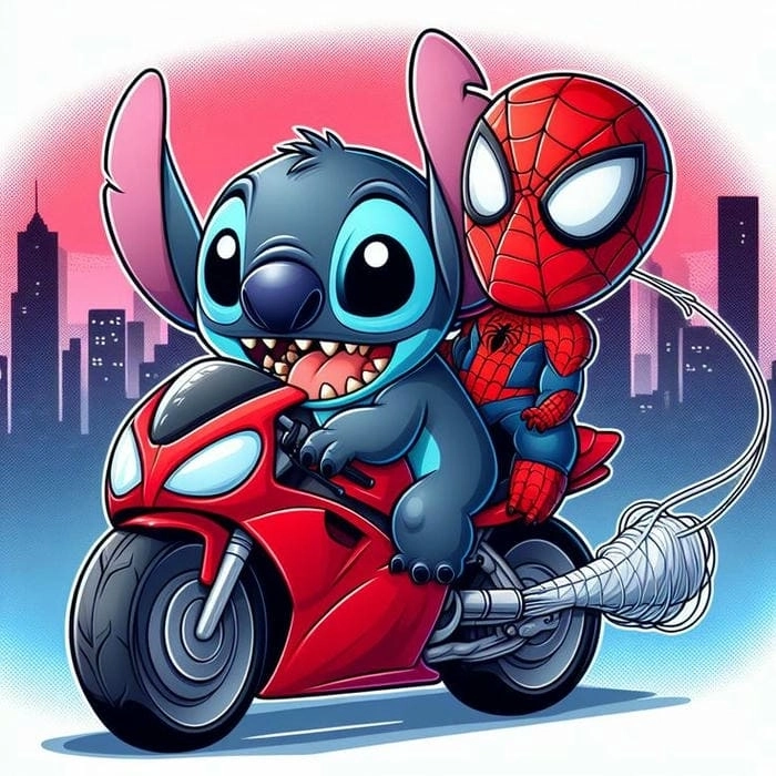 Spider man chibi cute ngộ nghĩnh khiến tim fan tan chảy
