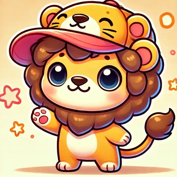 Chibi cung sư tử biểu tượng của sự tự tin và sáng tạo