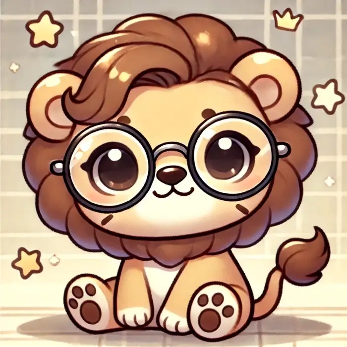 Cách vẽ con sư tử chibi đơn giản cho người yêu nghệ thuật
