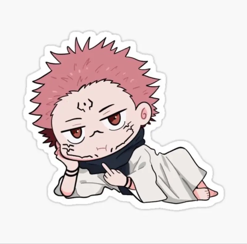 Xem ngay ảnh Sukuna chibi cute khiến ai nhìn cũng mê
