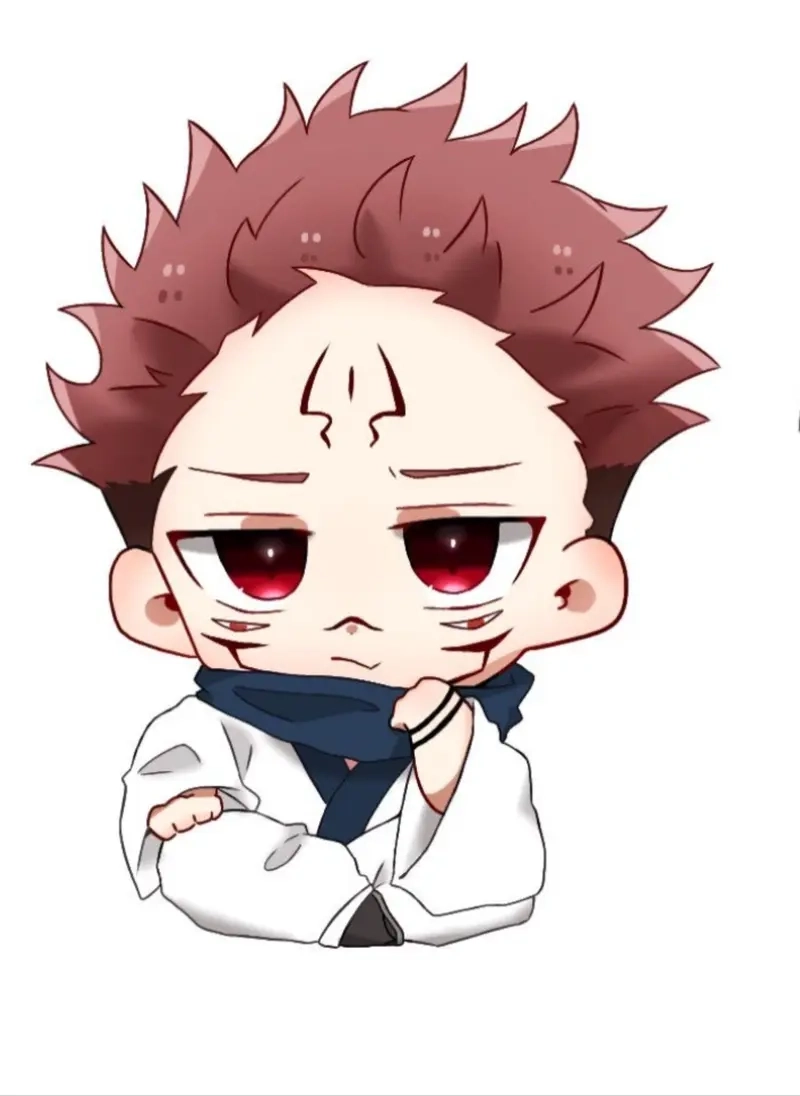 Khám phá tạo hình anime Sukuna chibi đầy cá tính