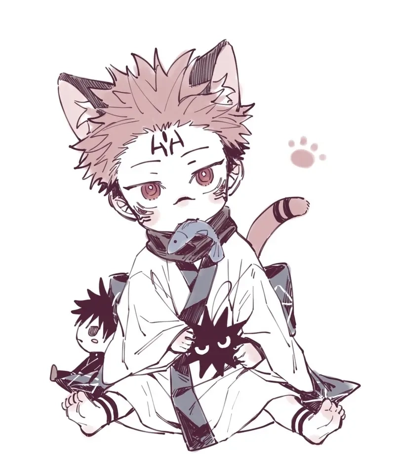 Bộ sưu tập hình ảnh Sukuna chibi đẹp miễn bàn cho fan