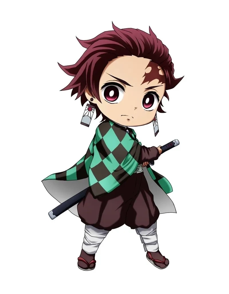 Chiêm ngưỡng tạo hình Kamado Tanjiro chibi đáng yêu