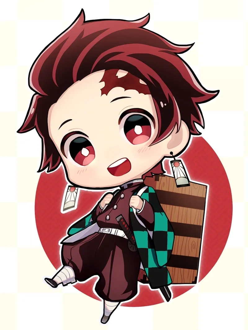 Yêu ngay từ cái nhìn đầu tiên với Kawaii Tanjiro chibi cute