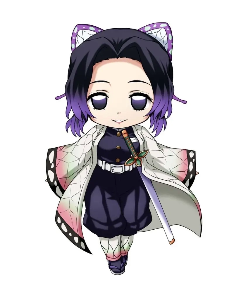Tải ngay bộ thanh gươm diệt quỷ cute chibi cực dễ thương