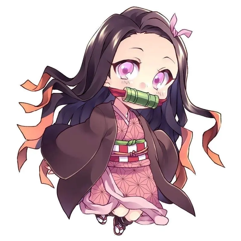 Tải ngay hình chibi thanh gươm diệt quỷ cực kỳ bắt mắt