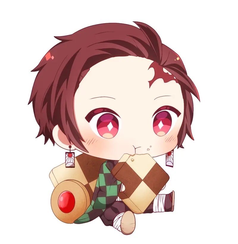 Ngắm trọn nhân vật trong thanh gươm diệt quỷ chibi đẹp lạ