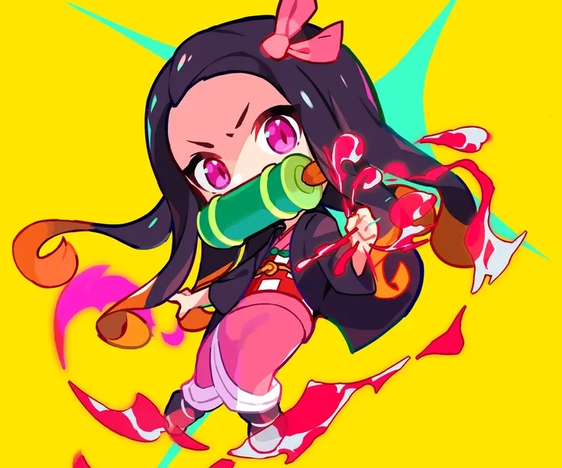 Khám phá nhân vật thanh gươm diệt quỷ chibi siêu đáng yêu