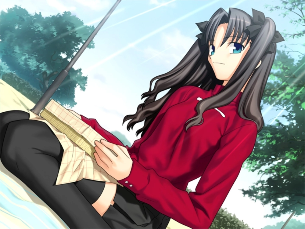Chiêm ngưỡng nét đẹp cổ điển của anime rin tohsaka