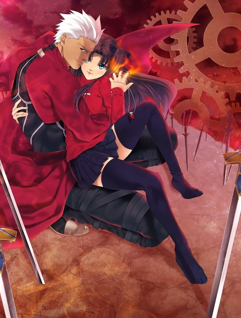 Cặp đôi rin tohsaka x archer khiến fan ngất ngây