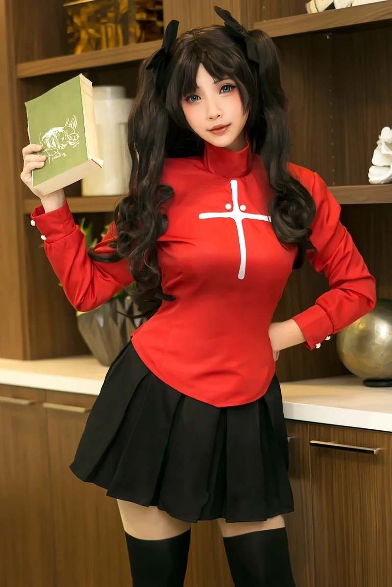 Ảnh rin tohsaka cute siêu dễ thương làm tan chảy trái tim