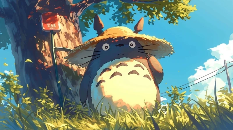 Chuyến xe thần kỳ hiện diện qua ảnh bus cat Totoro
