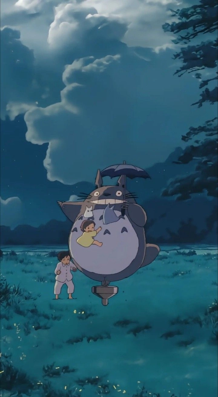 Không thể cưỡng lại loạt hình nền Totoro dễ thương
