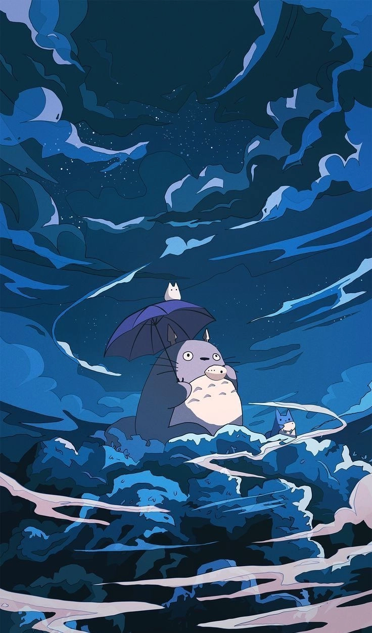 Tuyển chọn bộ sưu tập Totoro hình nền cực chill