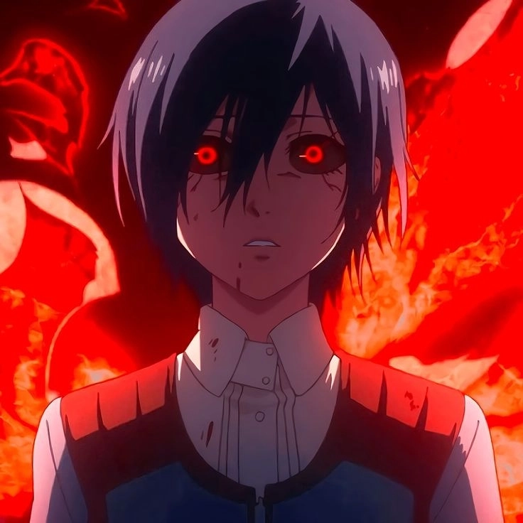Touka Kirishima art mang đậm phong cách u tối huyền bí