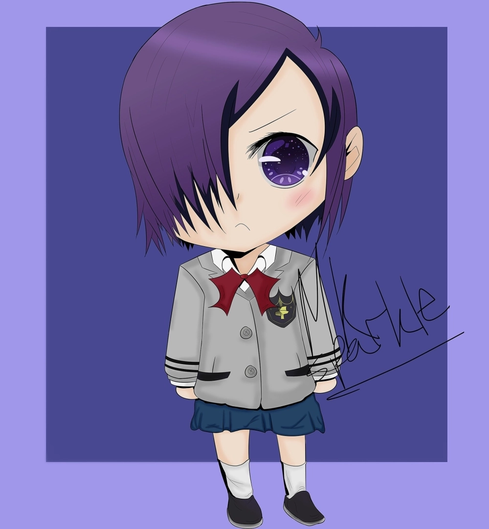 Kirishima Touka xuất hiện bí ẩn trong tokyo ghoul