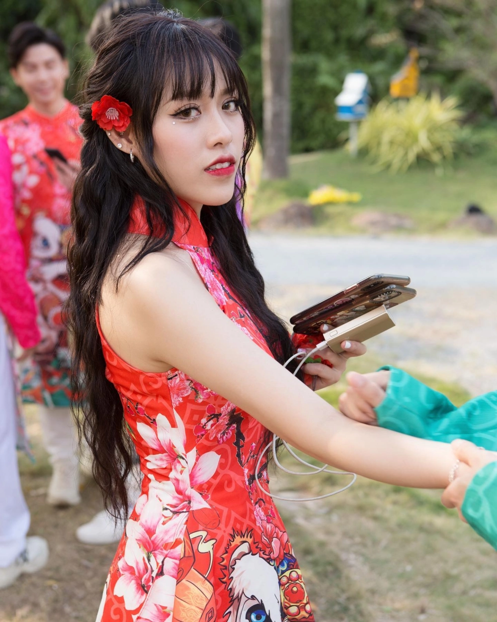Hình ảnh Trà Đặng luôn khiến người xem phải trầm trồ
