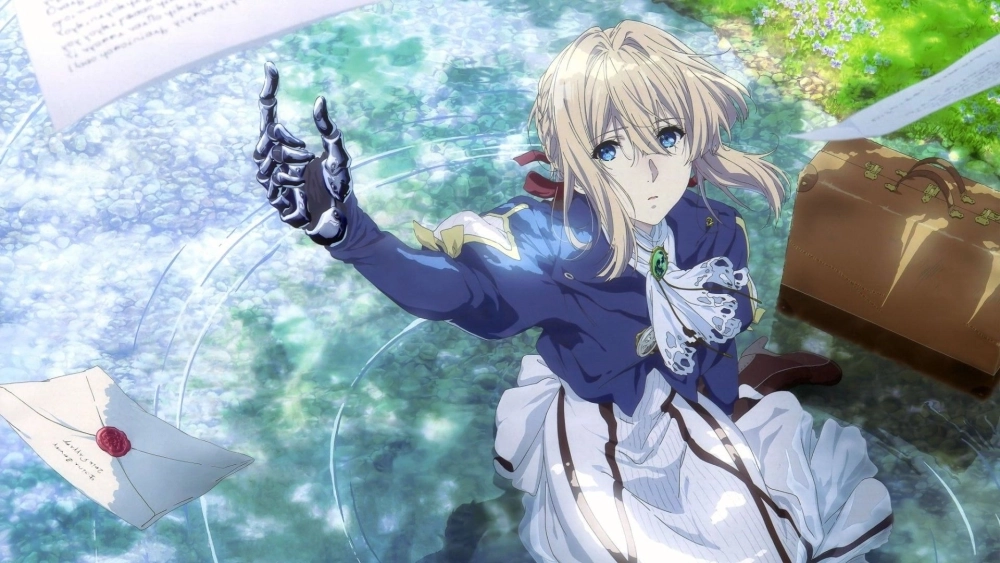 Violet Evergarden Art thể hiện chiều sâu cảm xúc qua từng nét vẽ