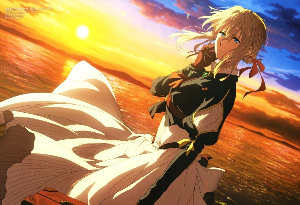 Violet Evergarden đẹp nao lòng qua từng khung hình
