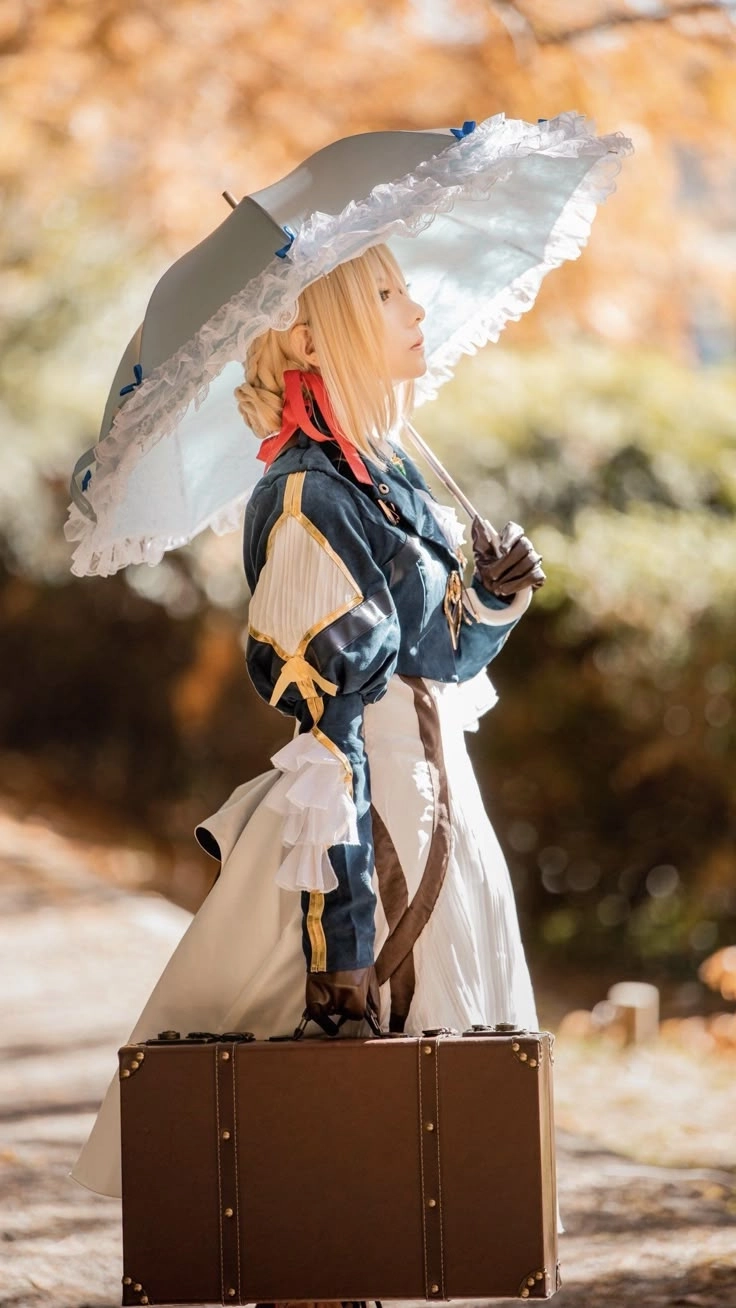 Violet Evergarden Chibi dễ thương và sống động qua từng biểu cảm