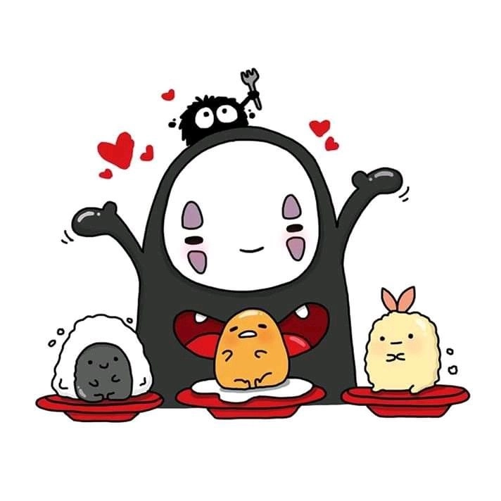 Bộ sưu tập ảnh ma vô diện cute khiến ai cũng thích