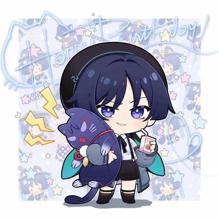 Wanderer chibi stickers bộ hình dán cute giúp bạn nổi bật