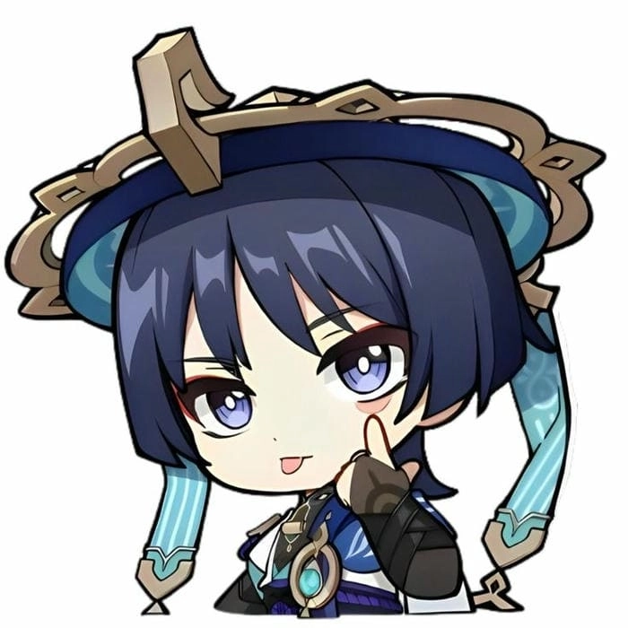 Wanderer chibi official art bản vẽ độc quyền nổi bật từng chi tiết