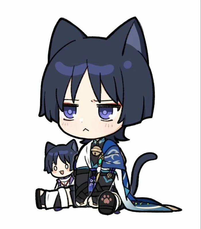 Wanderer chibi cat tạo hình mèo siêu cute đốn tim người hâm mộ