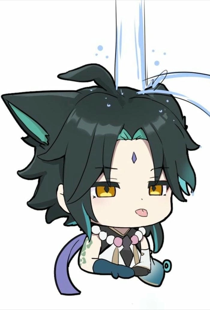 Tải ngay Xiao chibi icon chất lượng cao siêu đáng yêu
