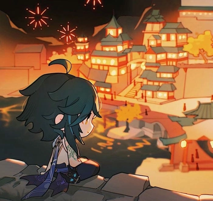 Chiêm ngưỡng Xiao chibi official art chuẩn nét và cực cuốn hút