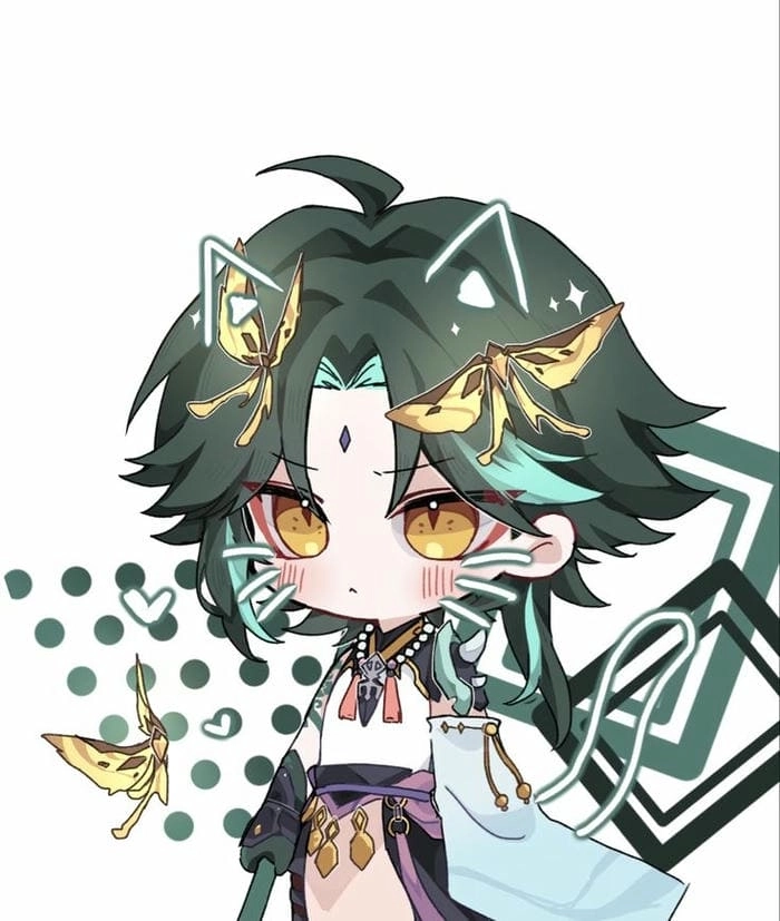 Tổng hợp Xiao chibi Genshin cho người yêu nhân vật Xiao