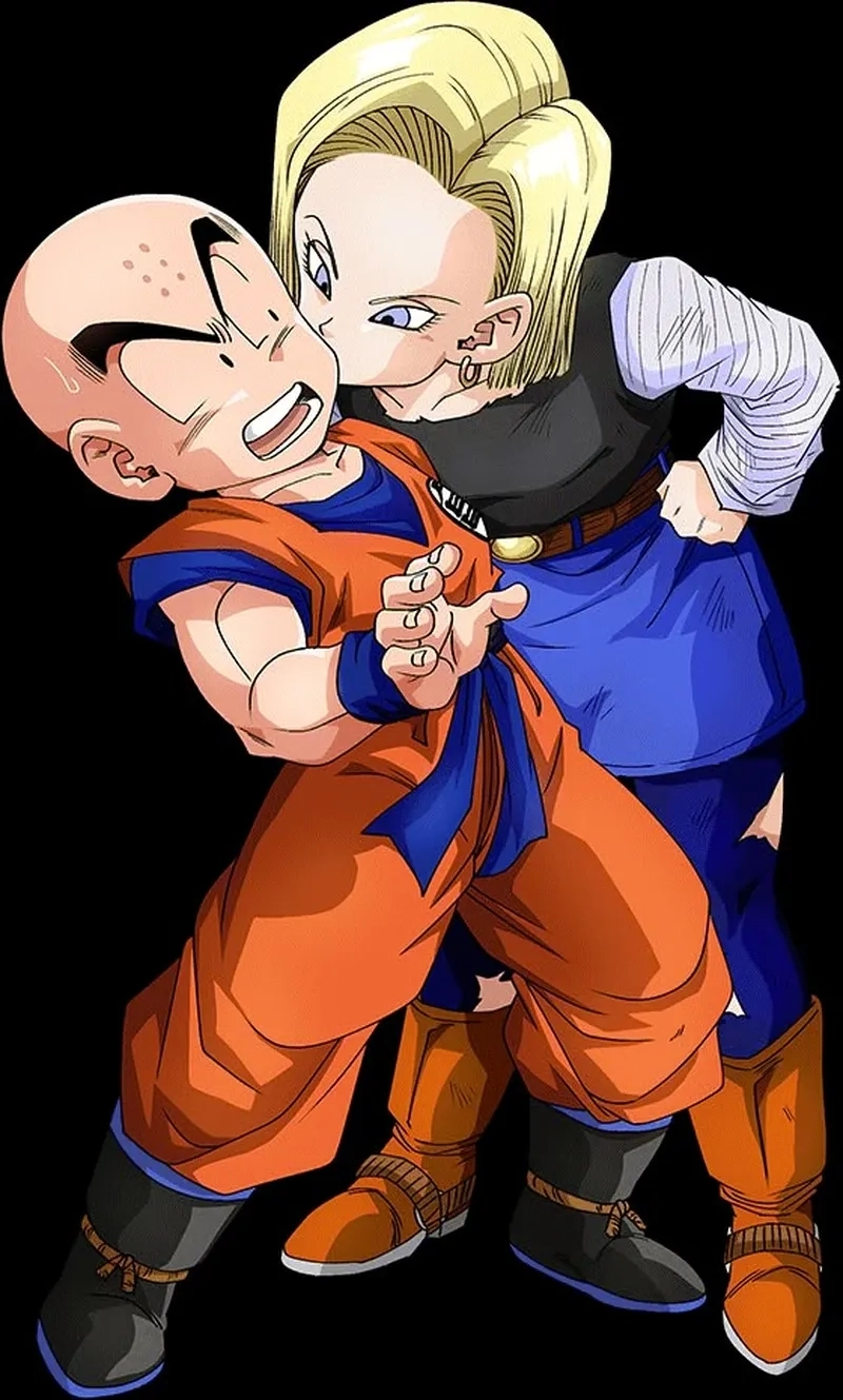 Tình yêu đặc biệt giữa Android 18 and Krillin làm cảm động người hâm mộ