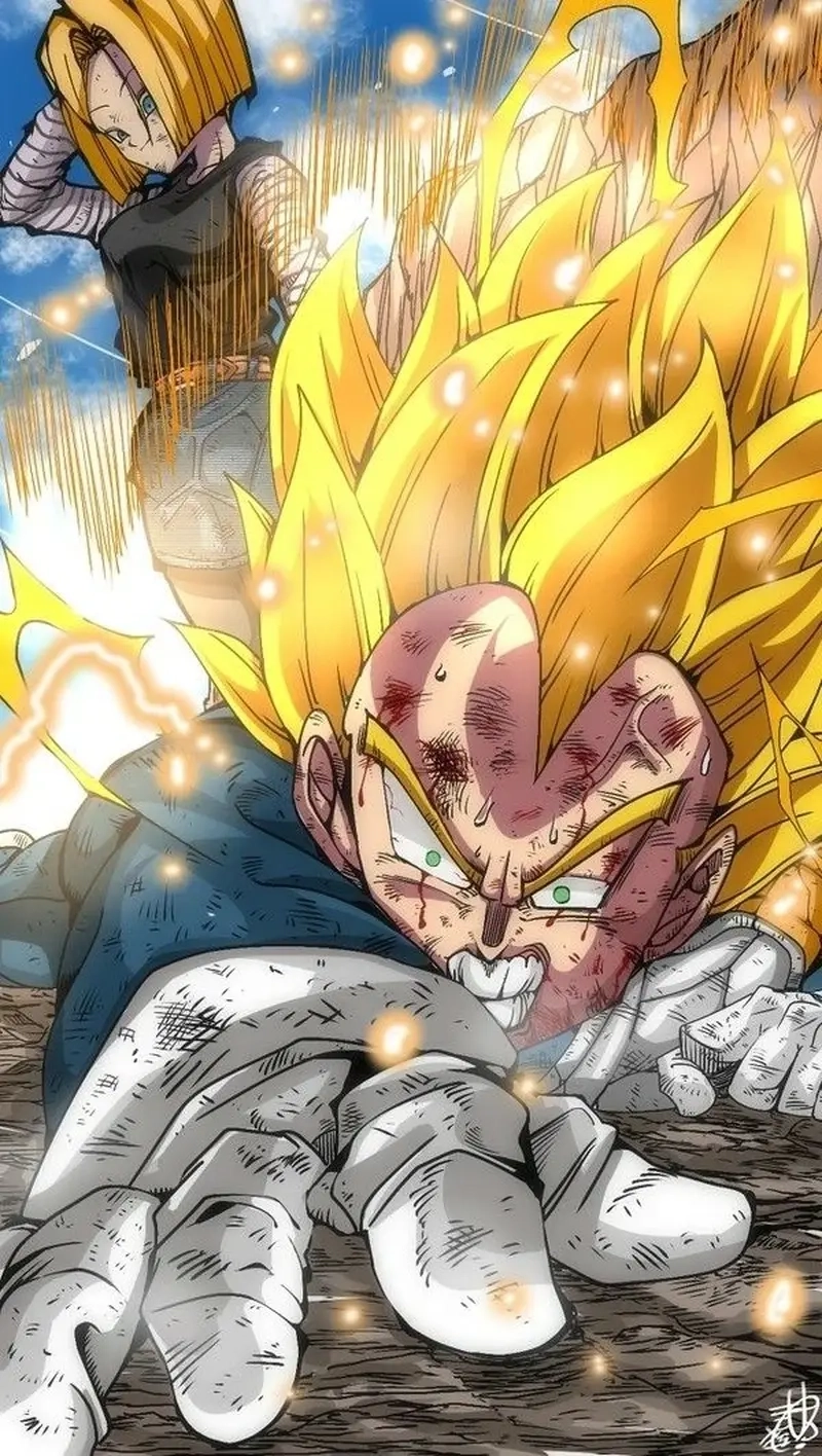 Bộ sưu tập Android 18 drawing từ fan vẽ tay tuyệt đẹp