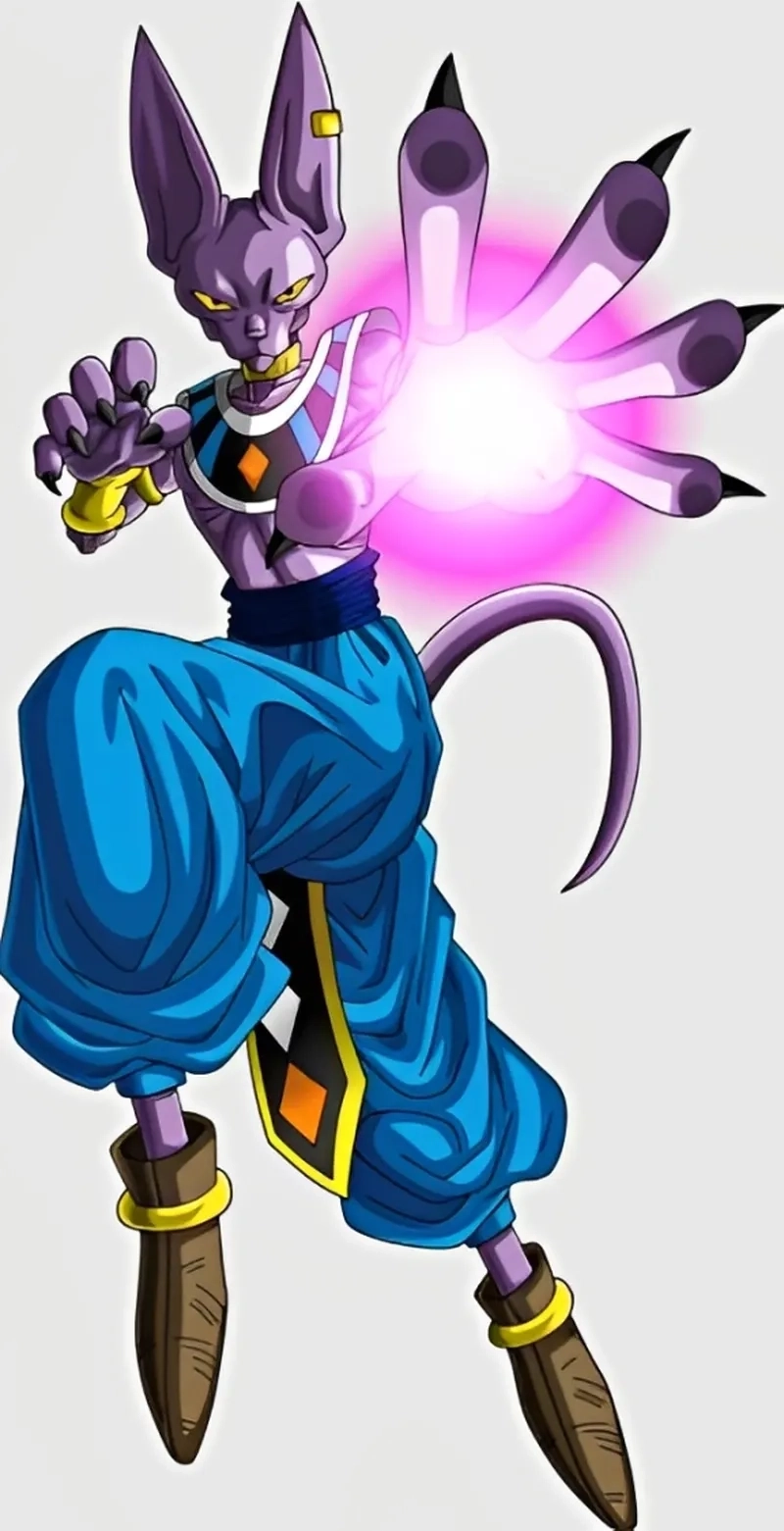 Những pha hành động mãn nhãn của Beerus manga