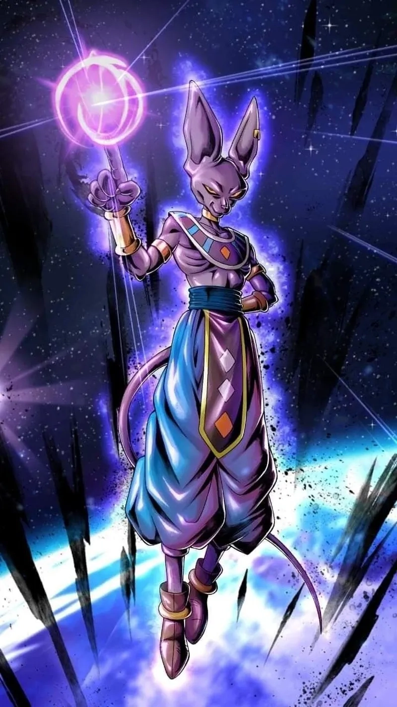 Hình ảnh quyền uy đầy bí ẩn của Beerus sama