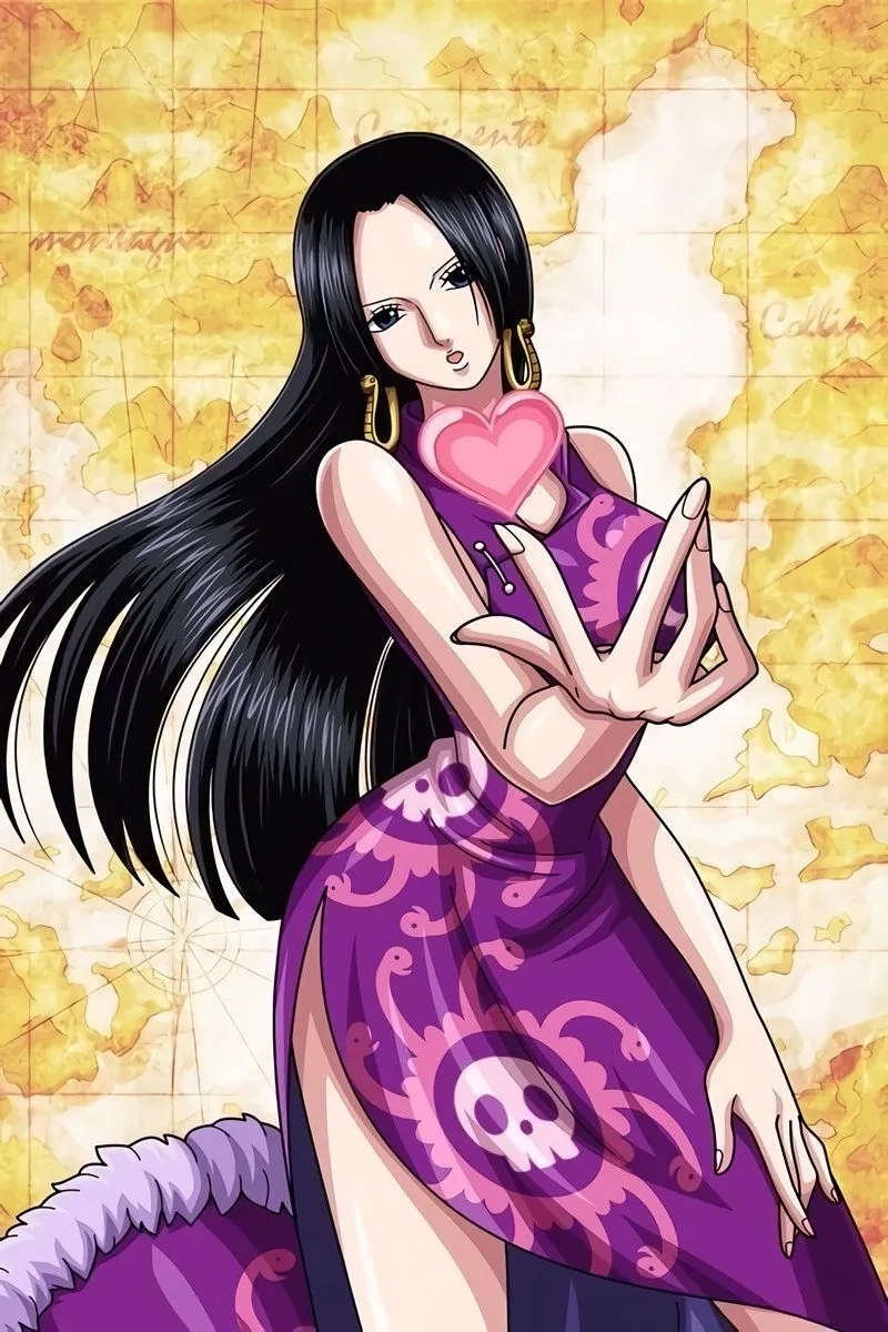 Anime Boa Hancock sống động khiến bạn mê