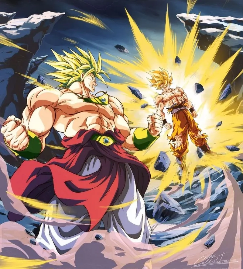 Broly Vs Gogeta khi hai thế lực mạnh nhất va chạm