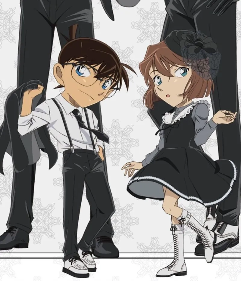 Conan hôn Haibara lãng mạn rực rỡ làm bạn thích