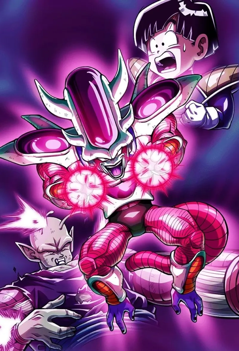 Frieza form 3 xuất hiện với tạo hình kỳ quái và sức mạnh đáng gờm
