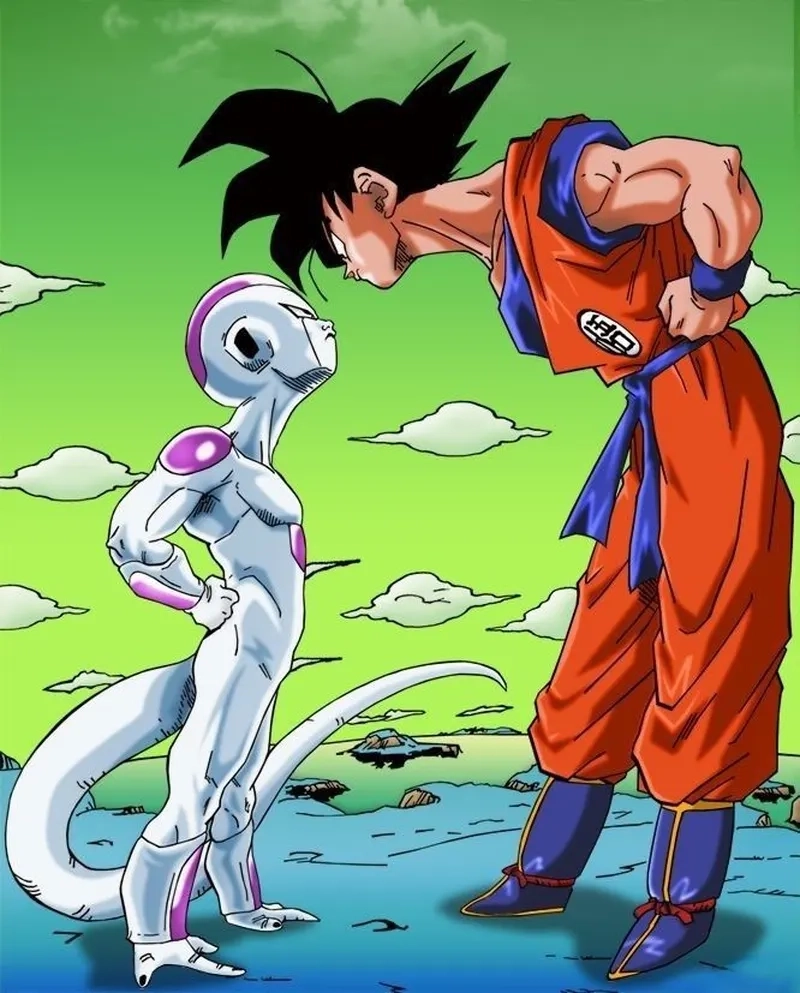 Goku vs frieza manga tái hiện cuộc chiến huyền thoại đầy cảm xúc