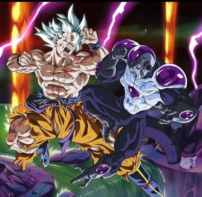 Black frieza vs goku khiến khán giả nghẹt thở với từng chiêu thức tung ra