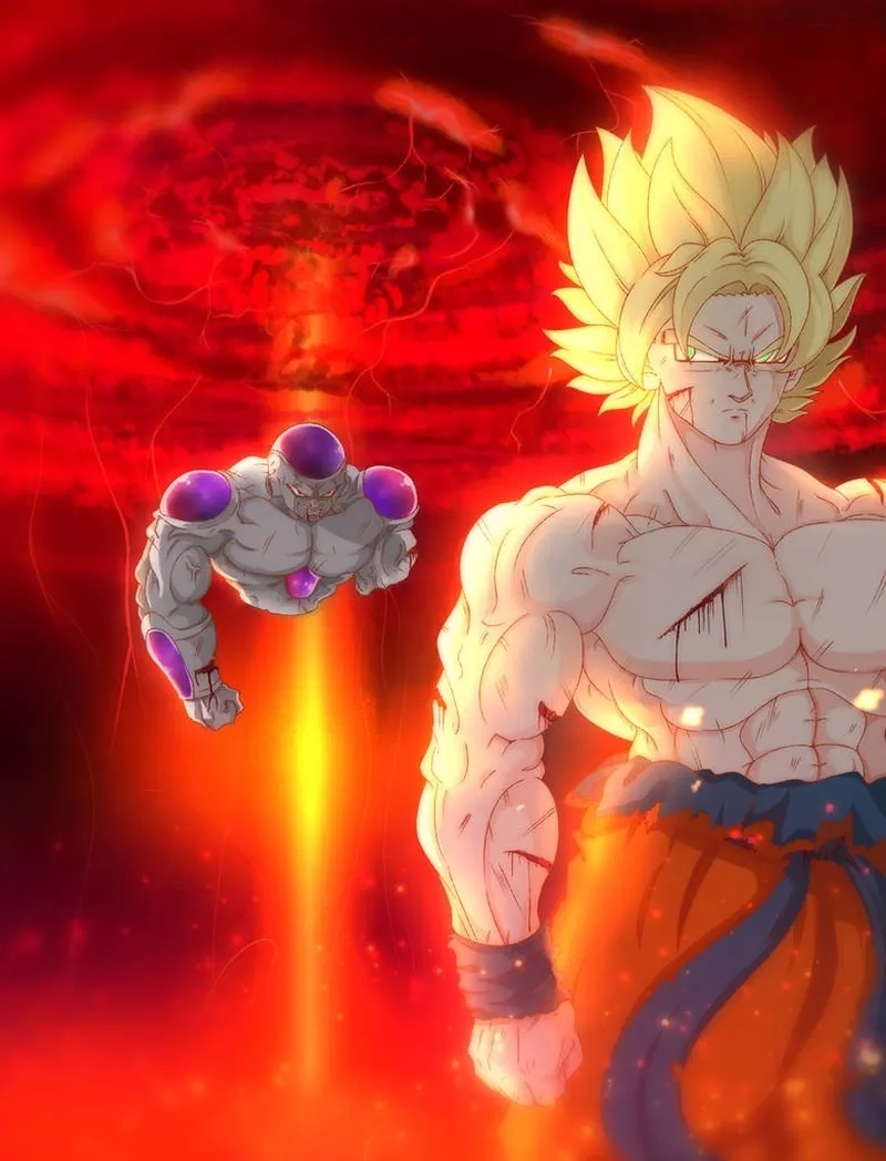 Dragon ball z goku vs frieza là trận chiến huyền thoại không thể quên