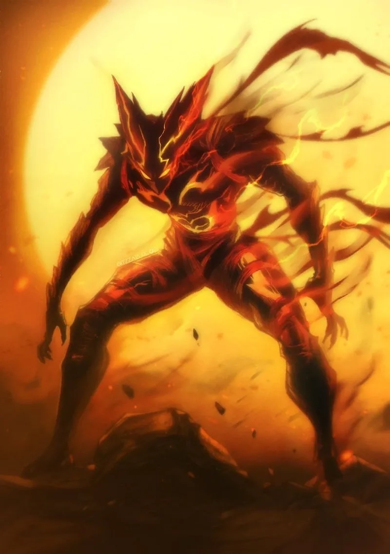 Cosmic Garou wallpaper rực rỡ tô điểm màn hình