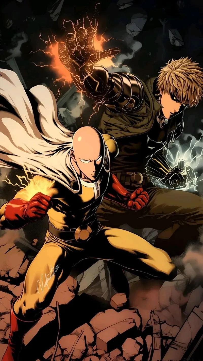 Chibi Genos cute rực rỡ thu hút mọi người