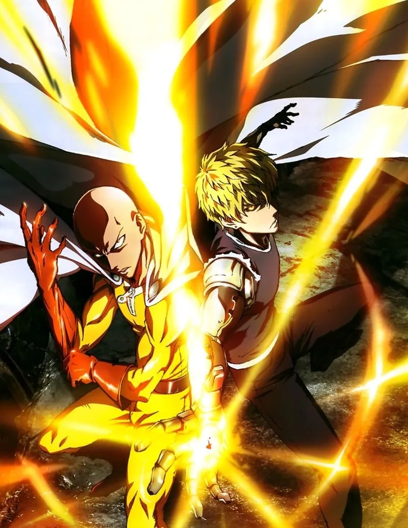 Saitama đấm Genos ngầu lòi rực rỡ xem ngay